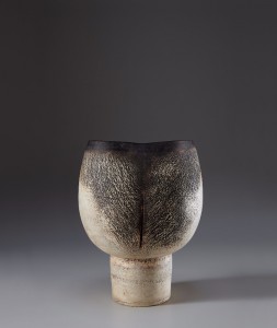 Last December, a large stoneware goblet, 15 7/8 inches high, sold for $165,500 at Phillips New York (est. $60,000-$90,000). The work was once owned by the Victoria and Albert Museum and had been part of a traveling exhibition of Coper’s ceramics. Phillips image